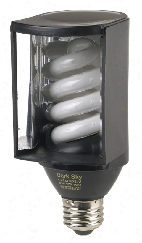15 Watt Dark Sky Bas eUp Cfl Light Bulb (05469)