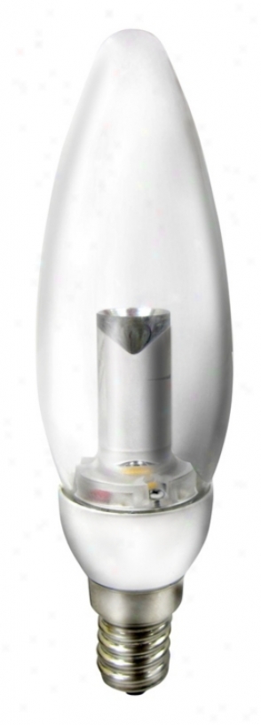 3  Watt Led Blunt Tip Chandelieer Bulb (x2889)