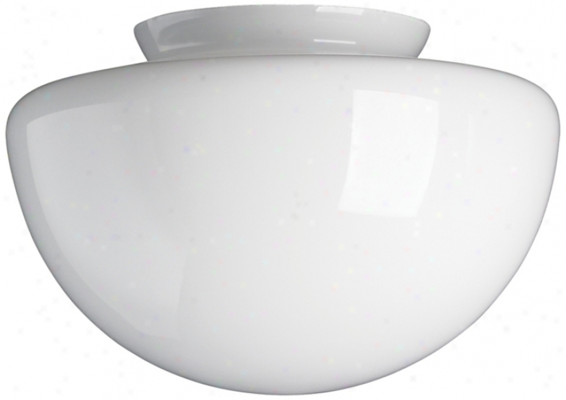 4" Fitter Squashball Frosted Glass Shade (09923)