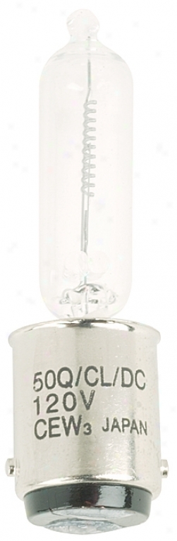 50 Watt Quartz Hslogen Double Contact Bulb (34815)
