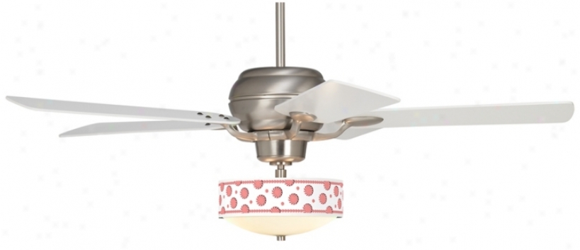 52" Casa Optima Brushed Steel Pinwheel Giclee Ceiling Fan (86646-89810-44803-t6302)