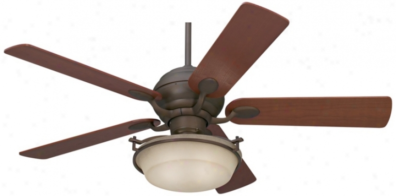 52" Casa Optima&#8482; Oil-rubbed Bronze Ceiling Fan (74557-89850-r8738)