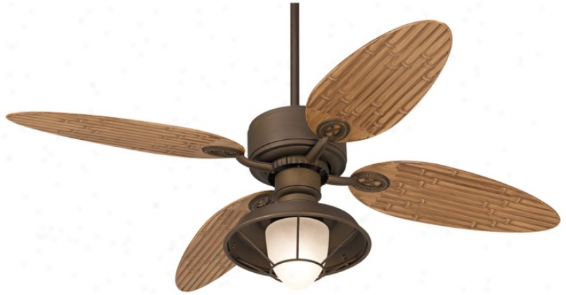 52" Casa Vieja Aerostat Bamboo Outdoor Ceiling Fan (v0201-v0209-v0211)