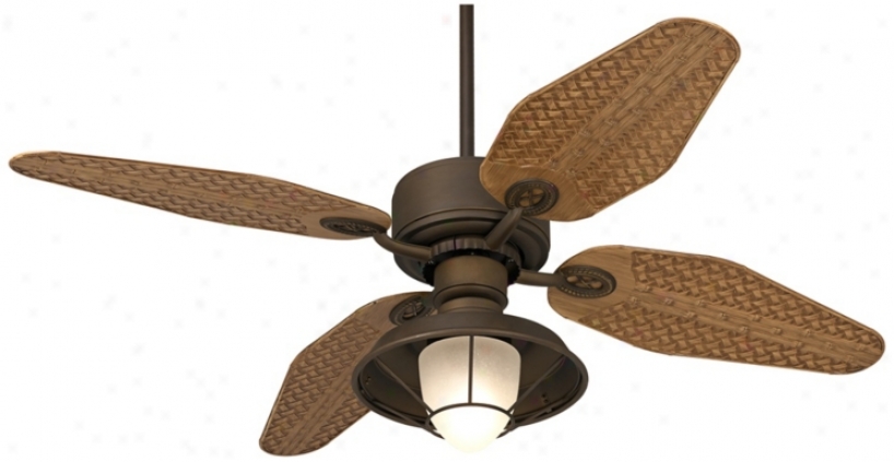 52" Casa Vieja Aerostat Weave Outdoor Ceiling Fan (v0201-v0208-v0211)