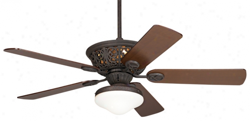 52" Casa Vieja Costa Del Sol Ceiling Fan With Light Kit (61890-83077)