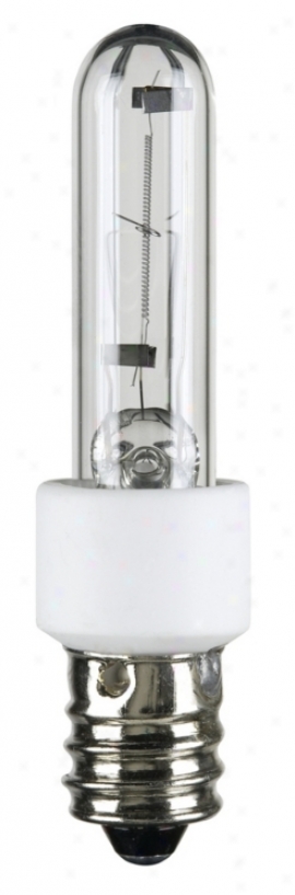 60 Watt Krypton/xenon Clear Candelabra Gossamery Bulb (68498)