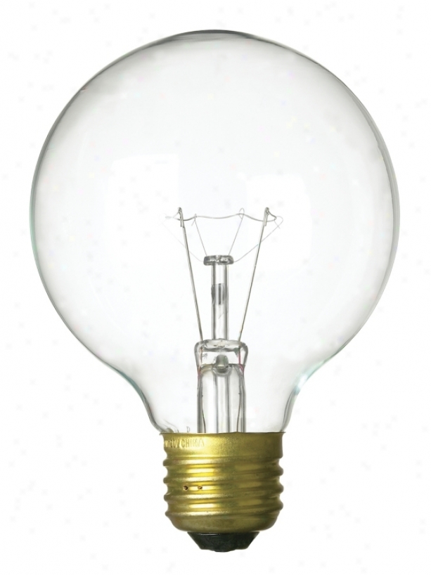 60-watts G-25 Clear Light Bulb (25157)