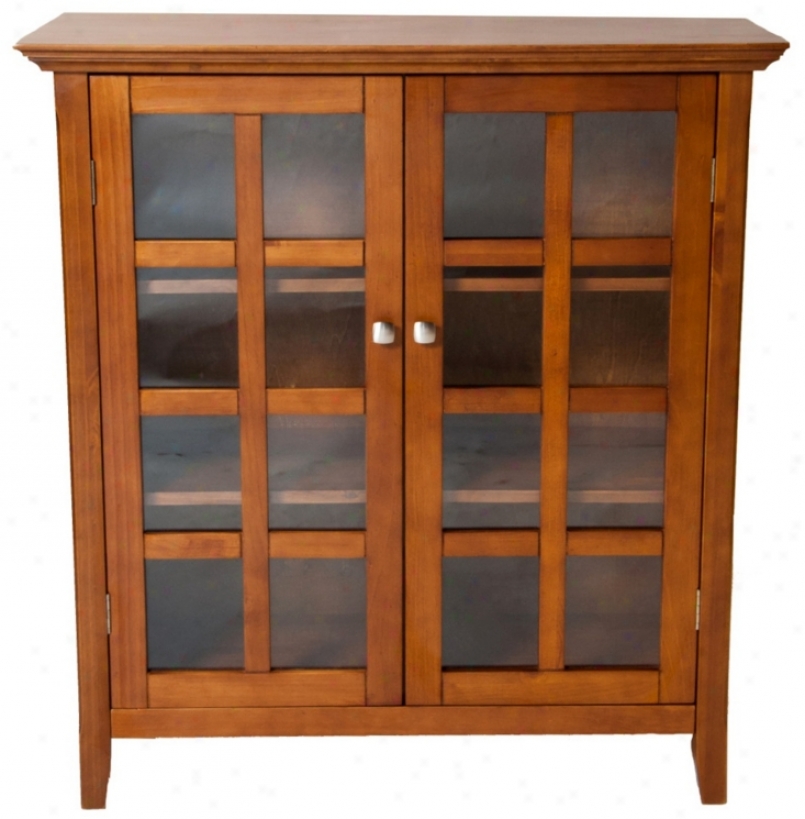 Acadoan Light Brown Medium Storage Cabinet (y5690)