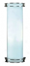 Acid Frost Glass Cylinder 16" High Ada Wall Sconce (h4067)