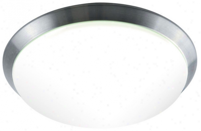 Alico Luna 15 1/2" Wide Aluminum Led Ceiling Light (x0616)