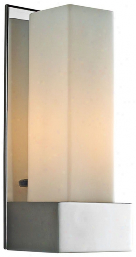Alico Solo Tall 11" High Chrome Wall Sconce (x0708)