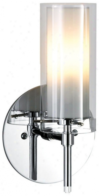 Alico Turbolaire 9 1/2" High Chrome Wall Sconce (48686)