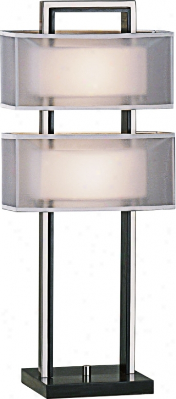 Amarillo Silver Accent Table Lamp (83060)