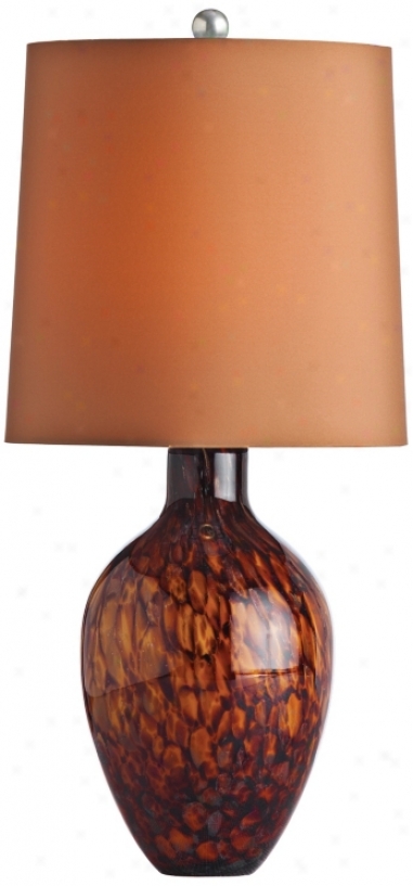 Arteriors Home Ty Todtoise Shell Glass Table Lamp (v5081)