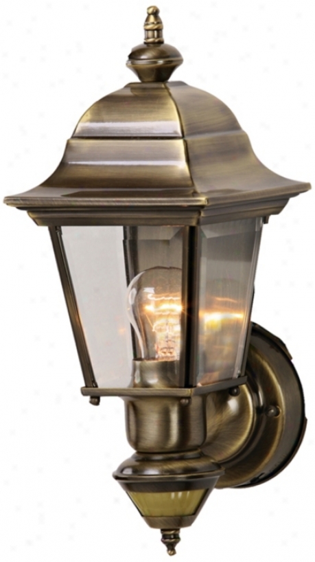 Artisan Antique Brass Energy Star&#174; Outdoor Wall Light (h6928)