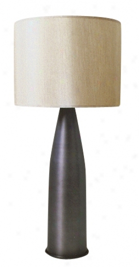 Babette Holland Charcoal Val Table Lamp (96935)