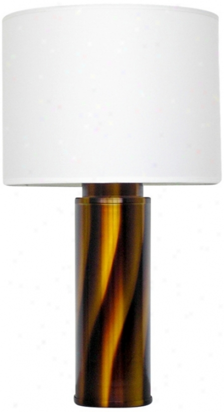 Babette Holland Tigwr Bronze Modern Table Lamp (v5270)