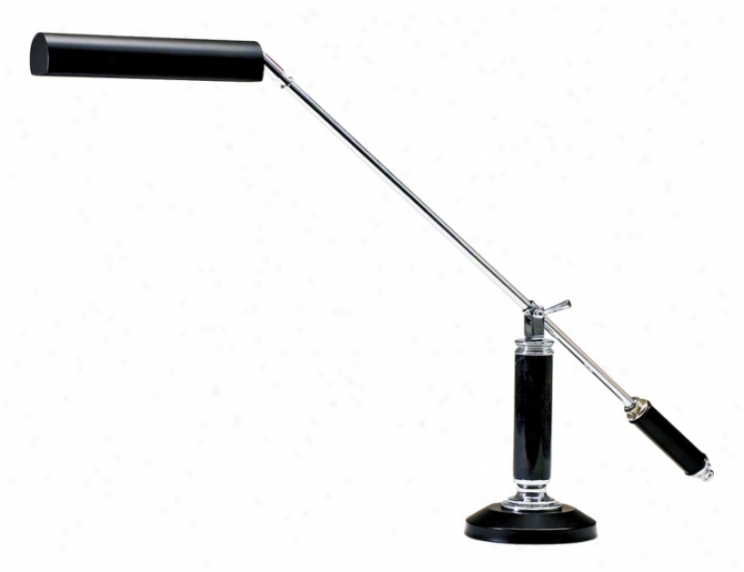 BalanceA rm Black And Chrome Adjustable Desk Lamp (46352)
