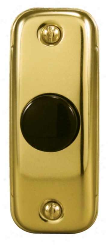 Basic Series Gold With Round Black Button Dorobrll Button (k6279)