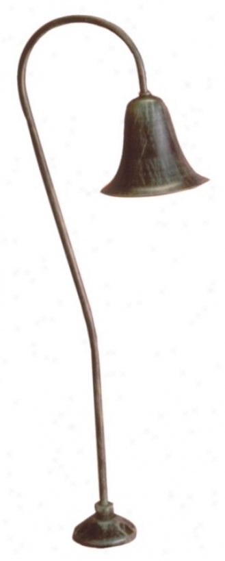 Bell Antique Verde Finish Outdoor Landscape Light (64912)