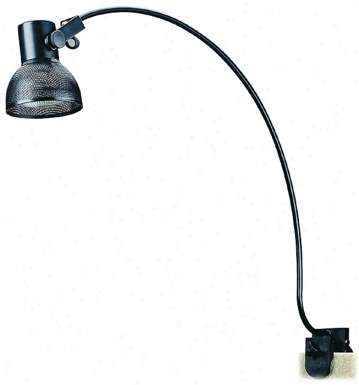 Black Finish 20" High Plug-in Clamp Picture Light (45499)