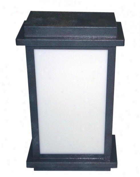 Blafk Rust Box Wall Lantern (64698)