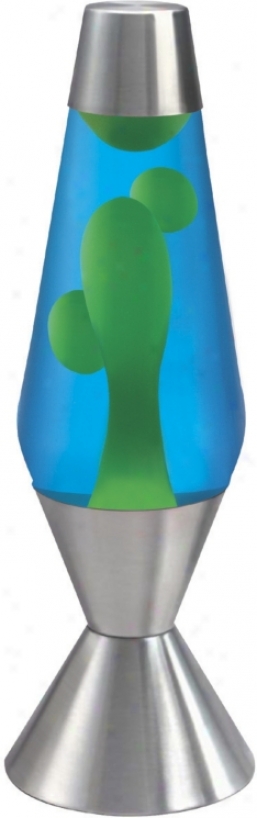 Blue And Yellow Large Lava Lamp (61036)