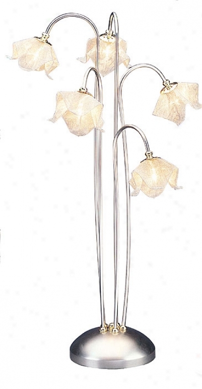 Bouquet Of Flowers Five Light Table Lamp (83681)