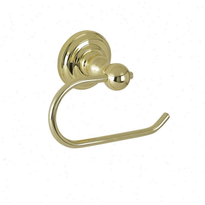 Brentwood Gold Euro Style Bathroom Toilet Paper Holder (08567)