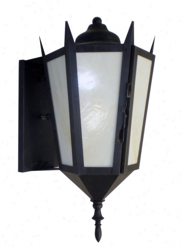 Bronze Fluorescent 18" High Outdoor Lantern (59964)