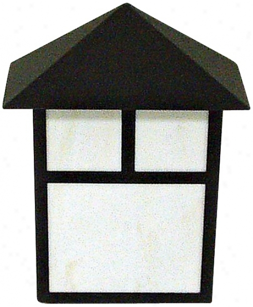Bronze Missoon Style Outdoor Wall Lantern (77341)
