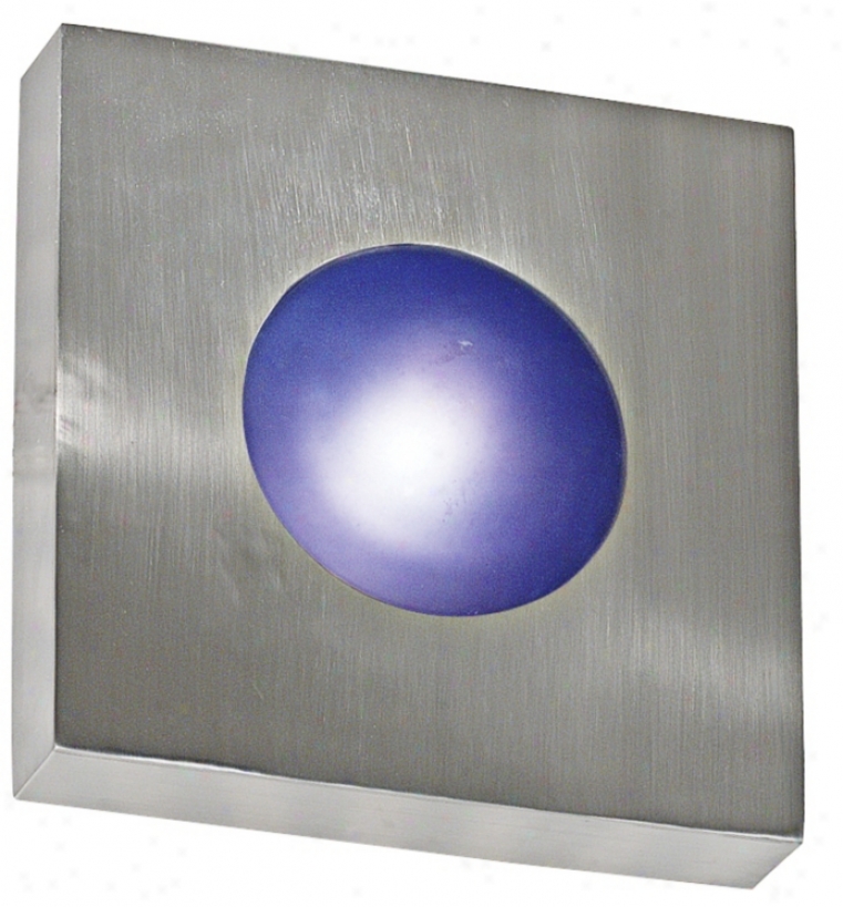 Burst Aluminum 10" Square Outdoor Ceiling Or Wall Light (96282)