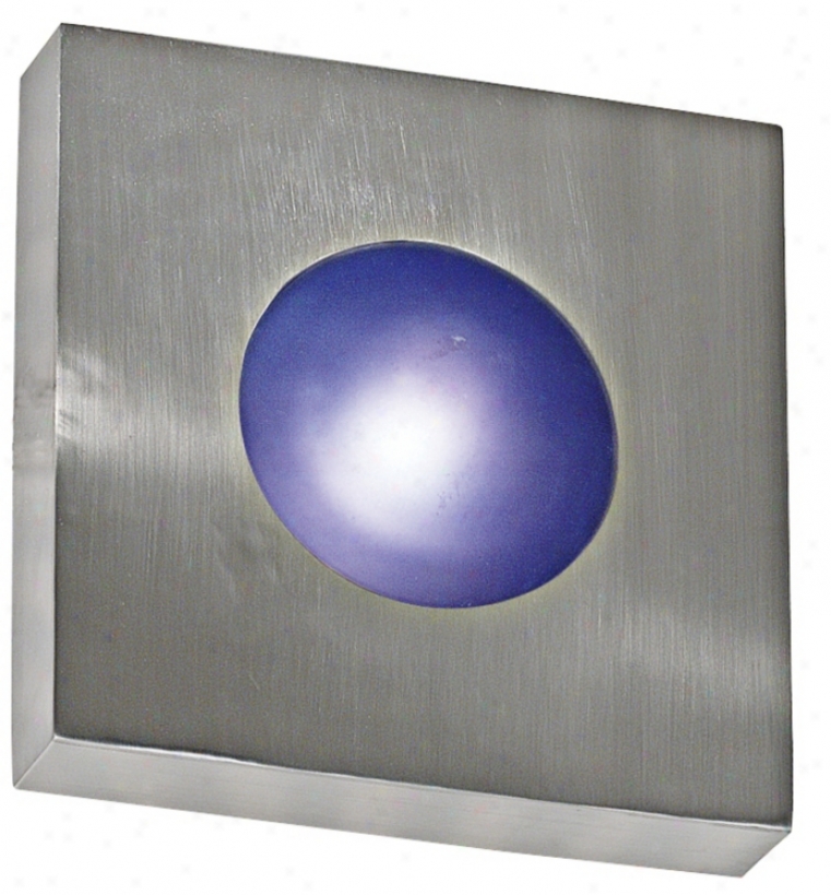 Burst Aluminum 8" Square Outdoor Wall Or Ceiling Light (96249)