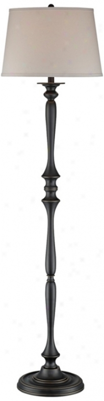 Caryn Dark Bronze Lite Source Floor Lamp (v1103)