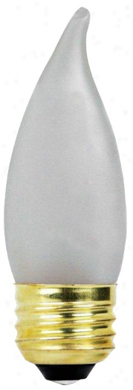 Candelabra 60-watt  Medium Mean Frost Bulb (28384)