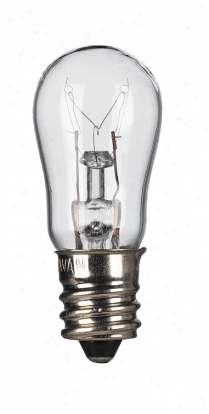 Candle Base 10-watt Fan Motor Light Bulb (27711)