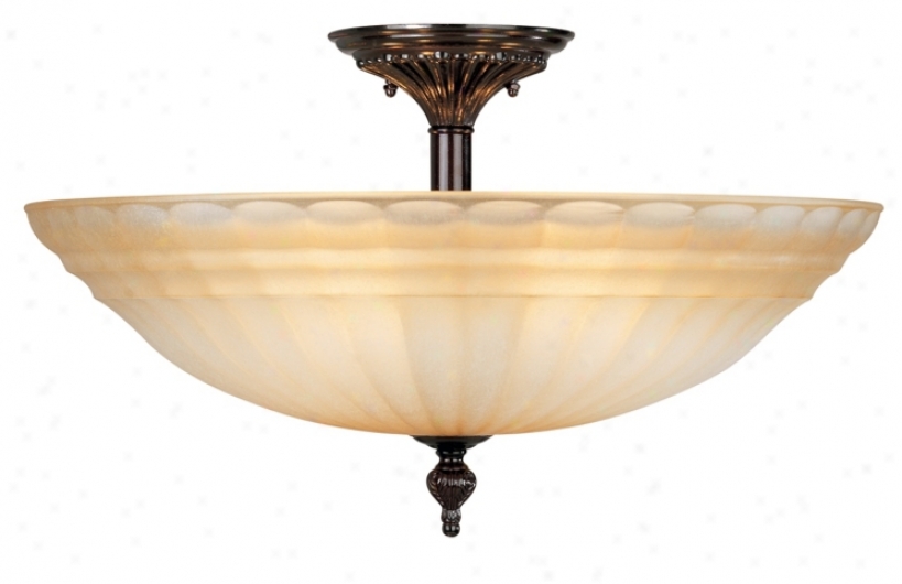 Champagne Glass 19 3/4" Wide Ceiling Light (45520)