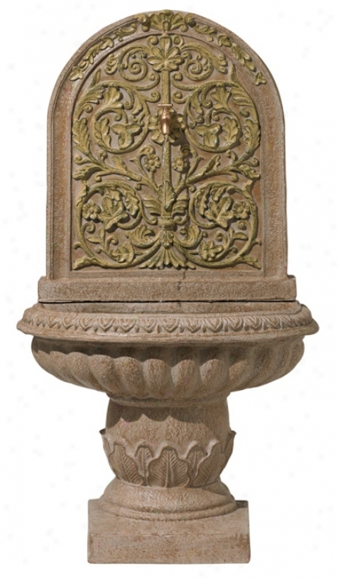 Classic Arched Spigot Floor Fountain (v8075)