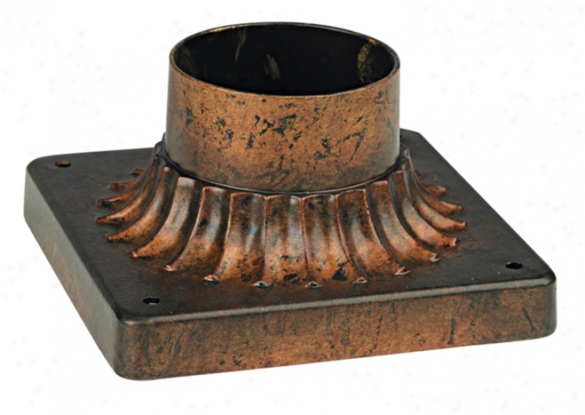 Copper Bronze Finisb Post Mount Adapter (49831)