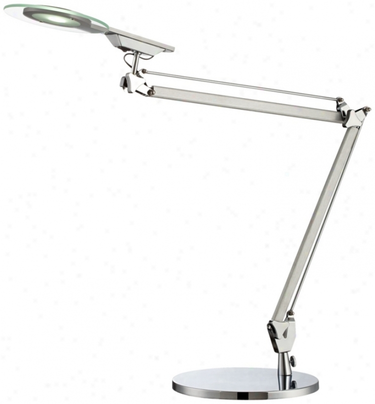 Corona Chrome Led Architect Desk Lamp (u8917)