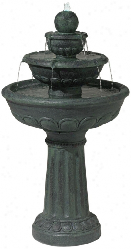 Courtyard Classic Tiered Fountain (v8038)