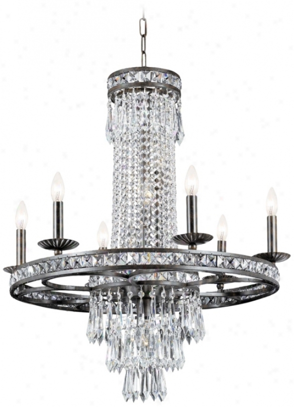 Crystorama Mercer Collection 27" Wide Chandelier (m1880)