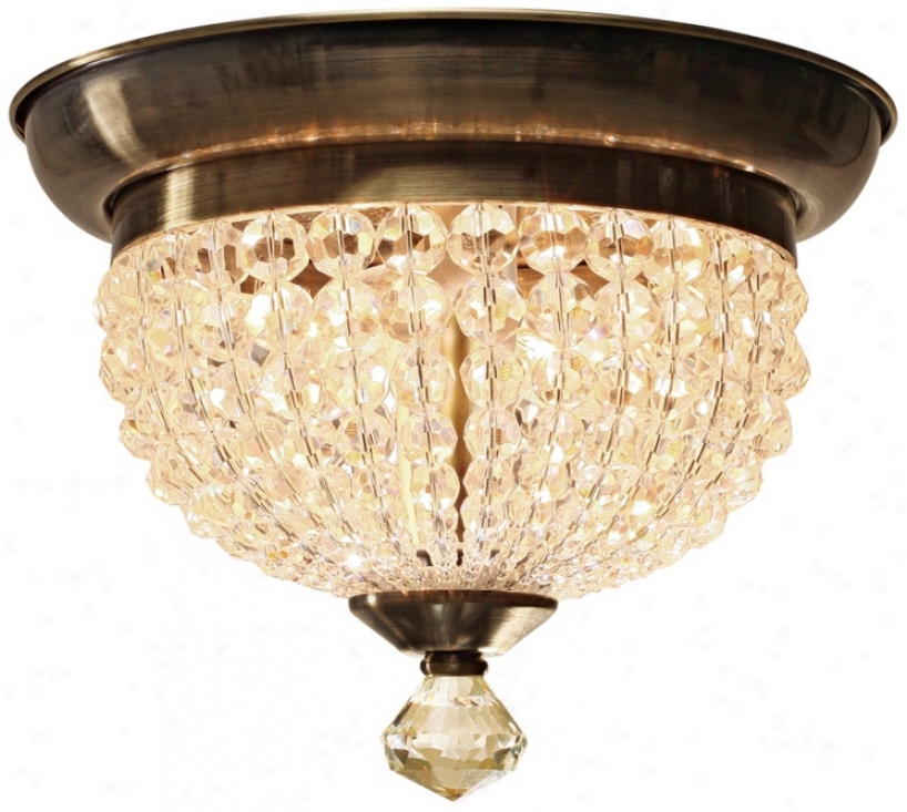 Crystorama Newbury Collection 10 1/4" Wide Ceiling Light (p3229)
