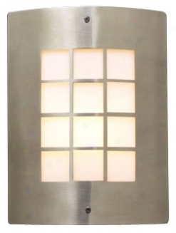 Deco Grid Pattern 11 3/4" High Outdoor Wall Light (h4512)
