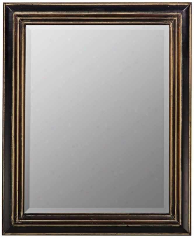 Dorian Rectangular 34" High Wall Mirror (h9602)