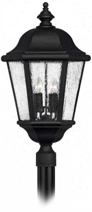 Edgewater Collection Black 27" High Outdoor Post Light (99084)