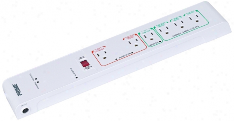 Energy Saver Six Outlet Surge Protector (m1940)