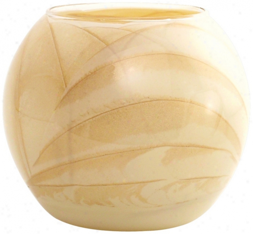 Esque&#8482; 4" Ivory Candle Globe In the opinion of Gift Spar (w6549)