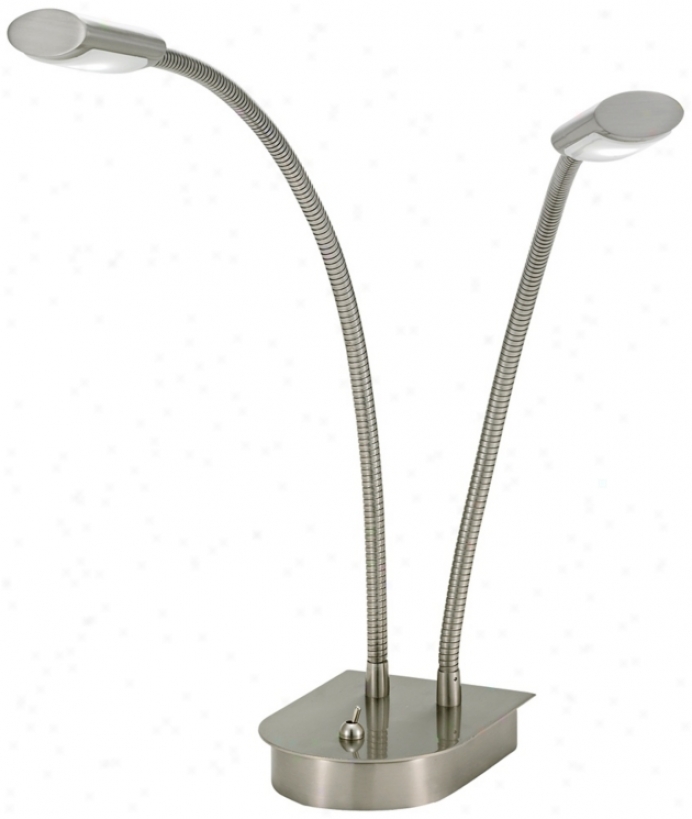 Eternity Dohble Gooseneck Led Desk Lamp (73720)