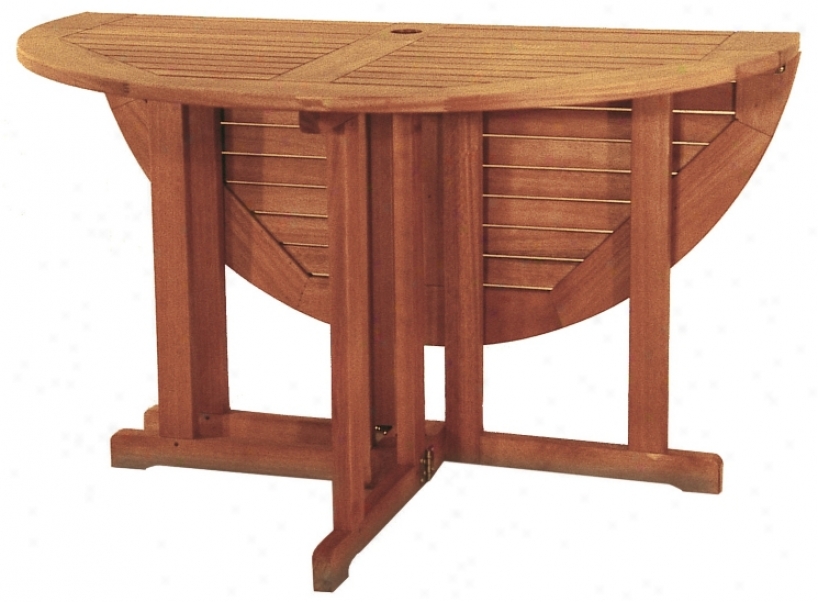 Eucalyptus Outdoro Folding Table (m7933)